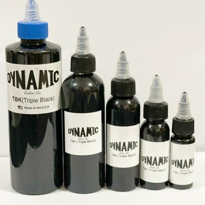 

TINTA TATTOO BLACK DYNAMIC TBK ( TRIPLE BLACK ) 1/2oz - 8oz