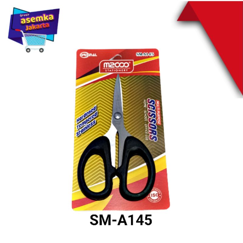 Gunting kertas M2000 Stationery BESAR sedang kecil grosir(6pcs)