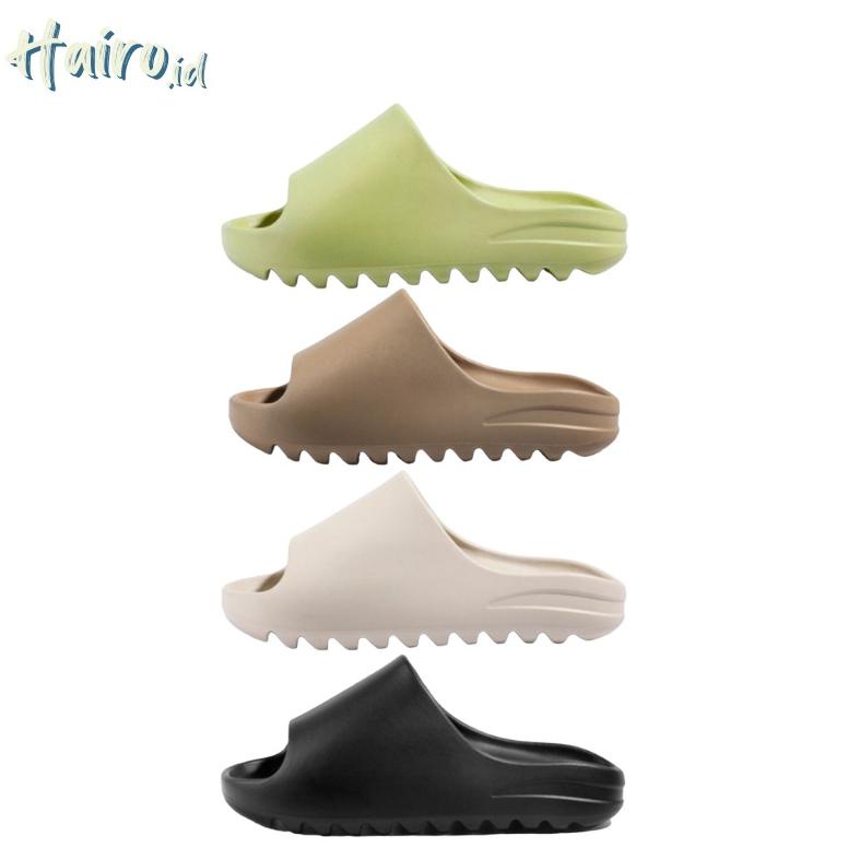 Limited Hairo - Sandal Yeezy Slide - Sandal Slide Karet Wanita - Sandal Slop Pria - Sandal Karet - S