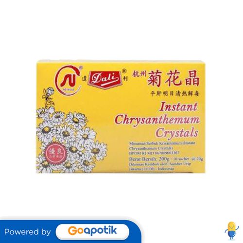 DALI INSTANT CHRYSANTHEMUM CRYSTALS 20 GRAM BOX 10 SACHET