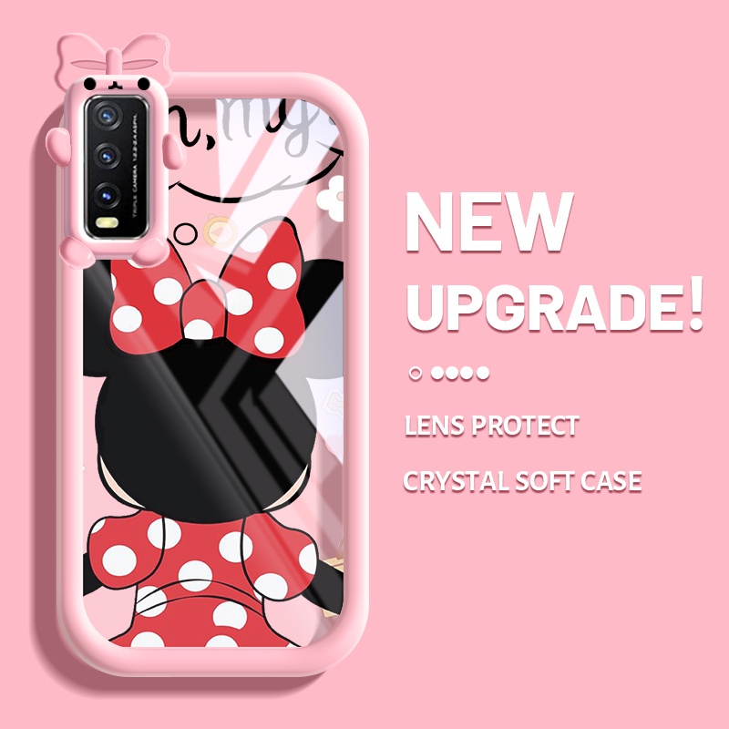 Casing Ponsel untuk VIVO Y20 Y20i Y20s Y12s Y20 2021 Y11s Y12A Y20T Y20S M Y20S D Case kartun indah 