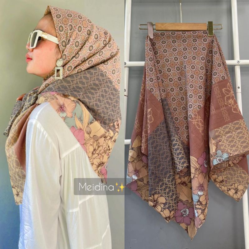 HIJAB MOTIF/VOAL MOTIF/HIJAB PRINT/VOAL PREMIUM/VOAL TERMURAH/HIJAB SEGIEMPAT MURAH