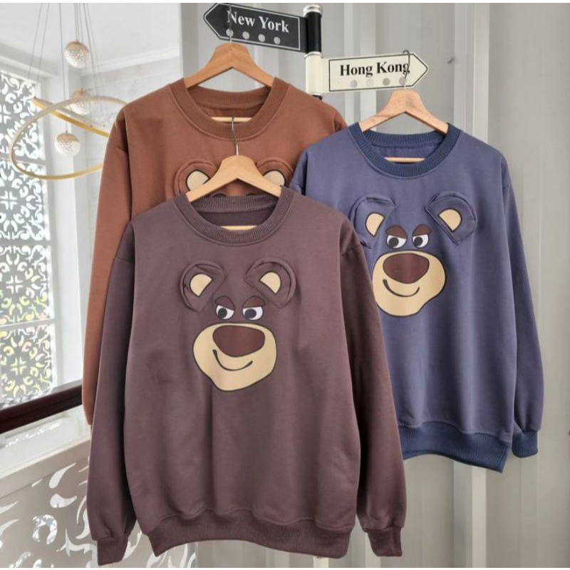 Sweater Wanita Oversize Lotso Ear
