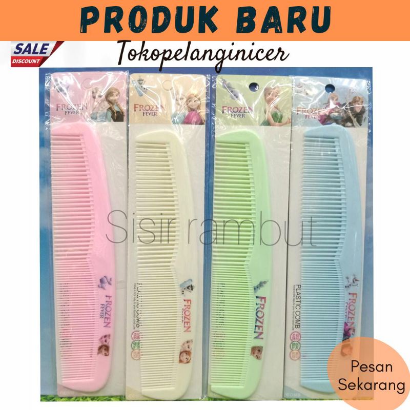 SISIR PANJANG SISIR KARAKTER - Sisir Penata Rambut Rapi Aksesoris Style Hair