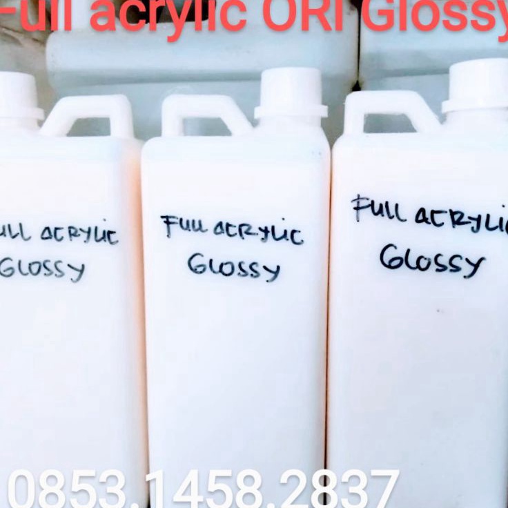 [KODE 8D9R0] LEM BINDER FULL ACRYLIC / PENGUAT CAT TEMBOK GALVALUM METAL PASIR DAN SABLON