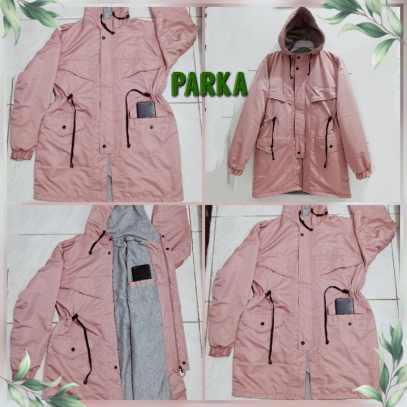 Jaket parka super jumbo ( size xL; 120 cm)(xxL:130 cm).