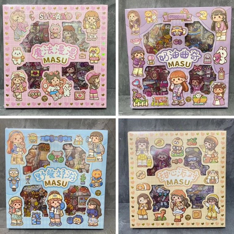 

Terupdate Sticker Masu Viral isi 100pcs 08J