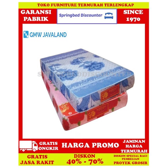 Kasur Busa Matras Anti Kempes MURAH GMW Naga Tebal 15cm 2 Thn 140x200