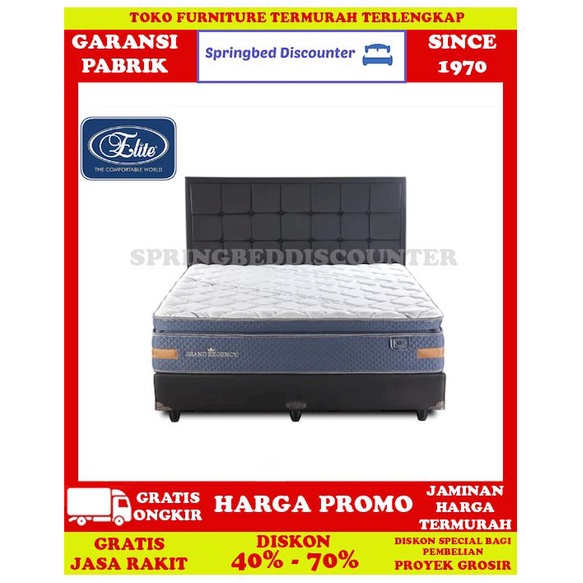 Springbed Spring Bed Kasur Elite Grand Regency 100x200 Komplit Set