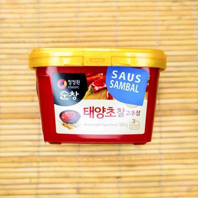 

Gochujang Hot Pepper Paste / Sambal Korea CJ - 500g