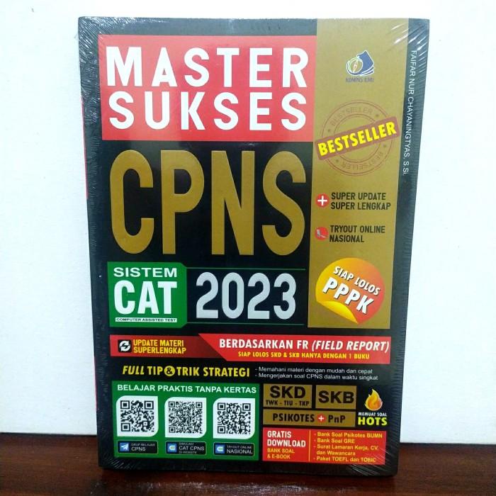 

BUKU CPNS - TES SOAL CPNS MASTER SUKSES + PPPK 2023 Best Seller