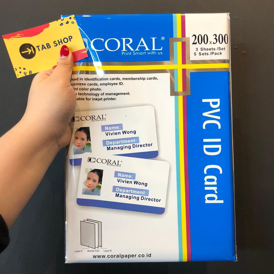 

Model Terkeren CORAL PVC ID CARD