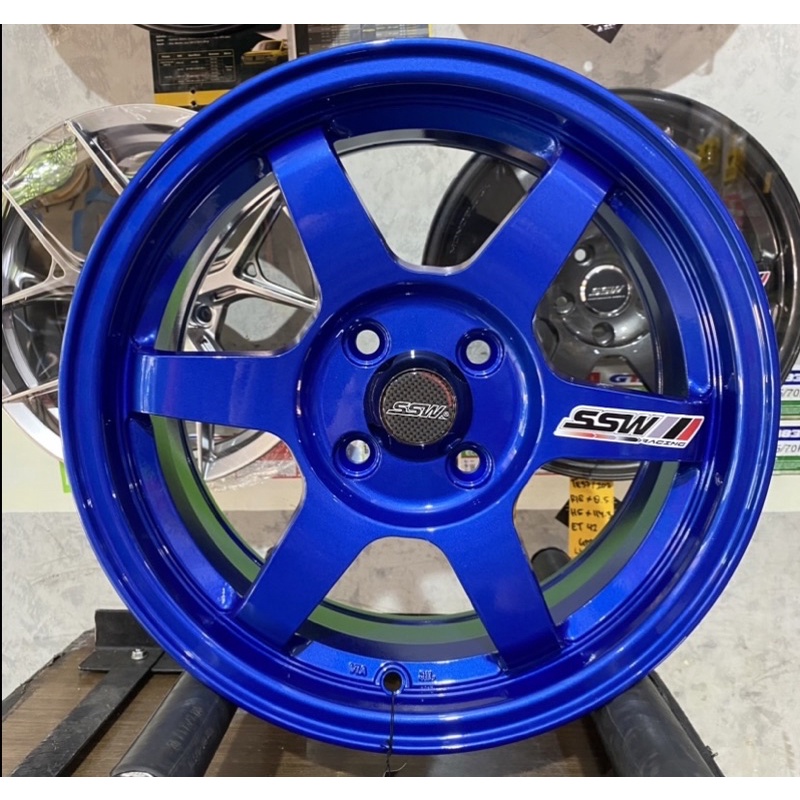 Velg Mobil SSW S205 Te37 R15 untuk Brio Jazz Yaris
