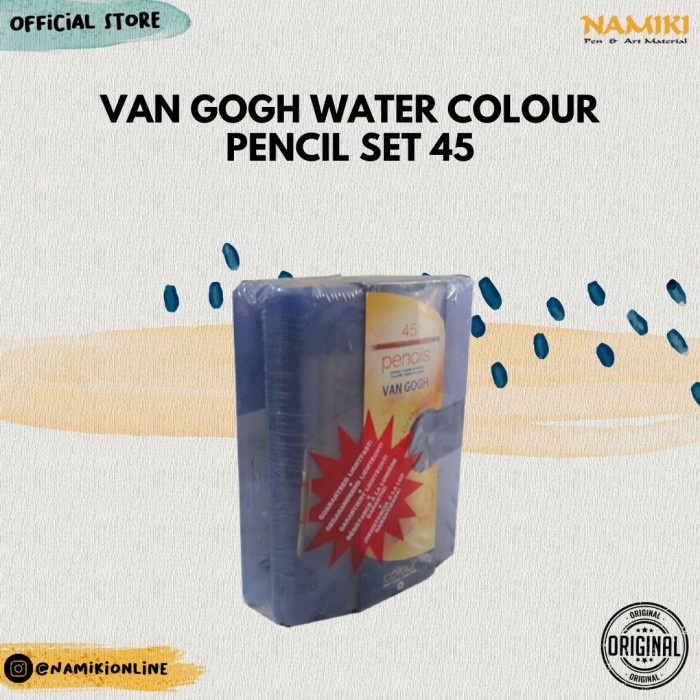 

Van Gogh Water Colour Pencil set 45