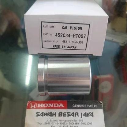 Piston Caliper Kaliper Rem Roda Depan Crv Re Rm Nissin Nisin Japan