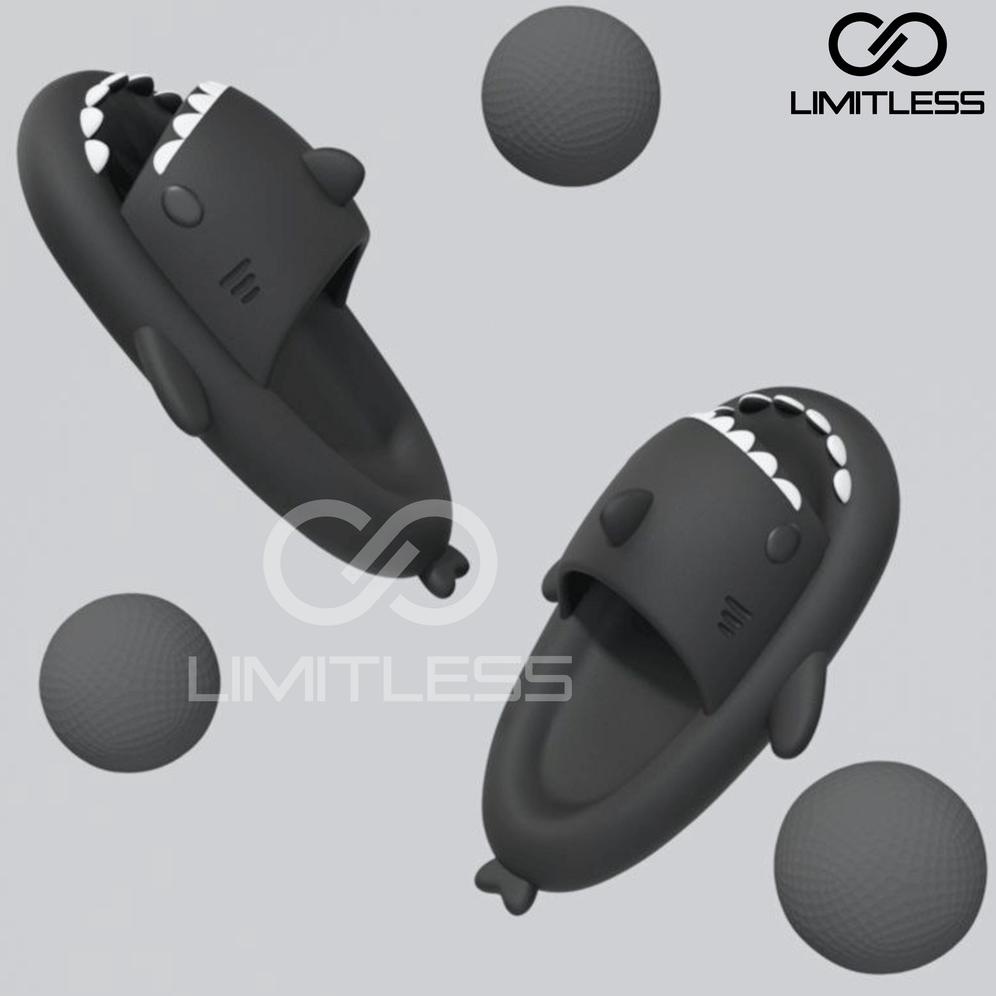 BISA COD Sendal Selop Anak Hiu Lucu Trendy Sandal Ikan Baby Shark Indoor Outdoor Sandal Hiu Dewasa R