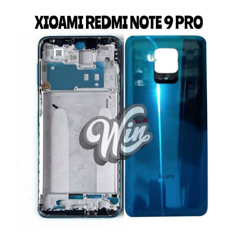 KESING HAUSING XIAOMI REDMI NOTE 9 PRO FULLSET BACKDOOR +FRAME