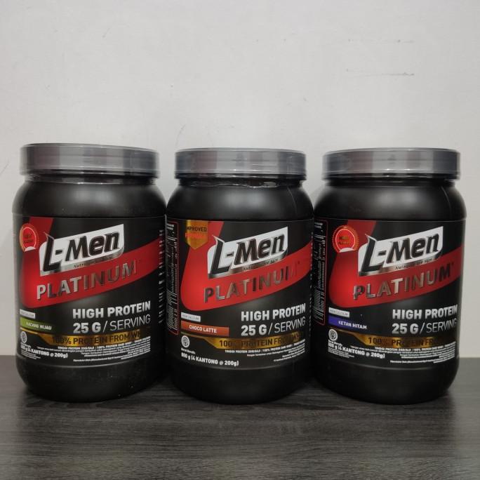 

L-Men Lmen Platinum 800gr 800 Gr Choco Latte Kacang Hijau Ketan Hitam gon