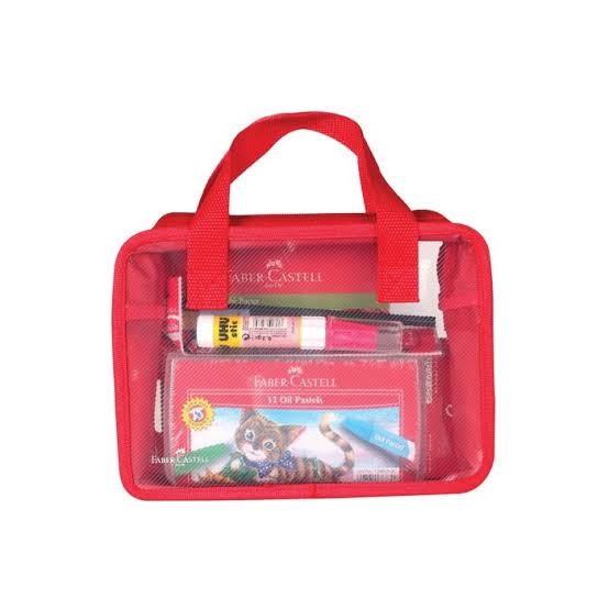 

FABER CASTELL TAB STATIONERY SET PAKET ALAT TULIS LENGKAP DALAM TAS