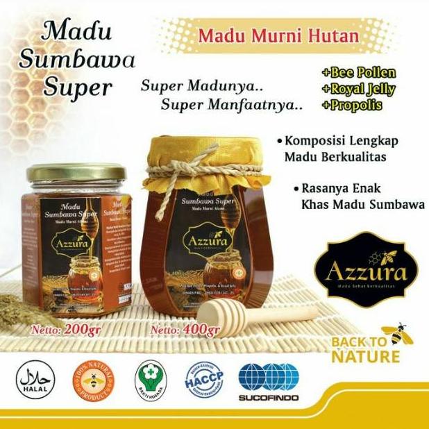 

Madu Azzura - Madu Sumbawa Super - Madu Hutan Sumbawa Asli Murni - Madu Hutan Asli - Madu Uray Best Seller