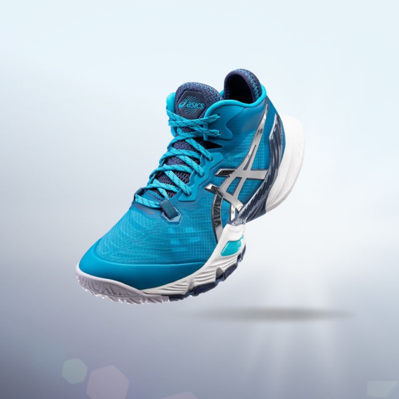 METARISE MEN'S VOLLEYBALL SHOES BLUE SILVER