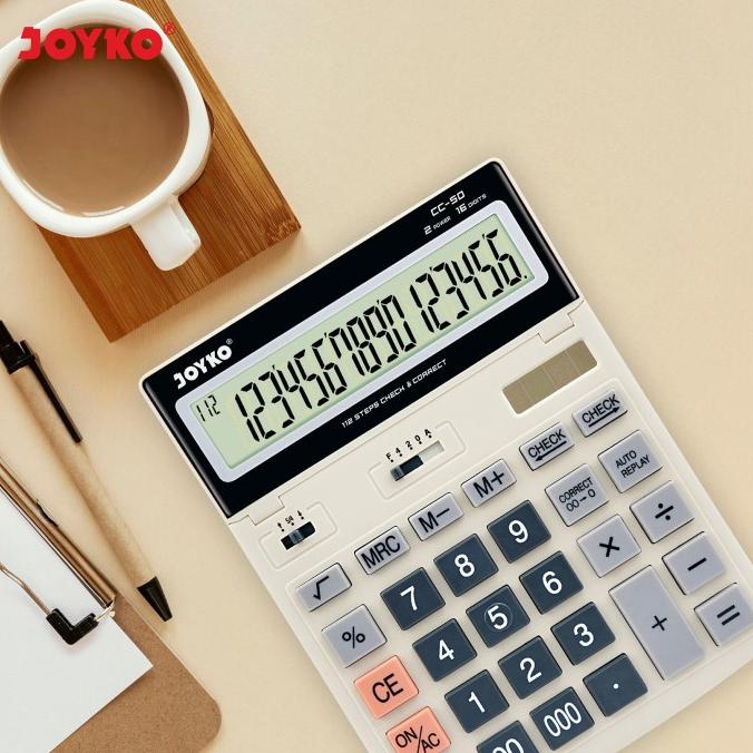 

Update! Calculator Kalkulator Joyko CC-50 16 Digits ,,