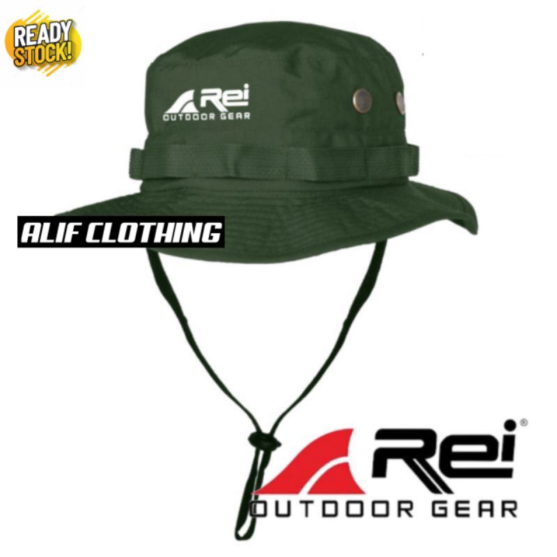 Topi Rimba Premium / Topi Gunung Outdoor Adventure / Topi Pendaki Lokal Pria Wanita / REI
