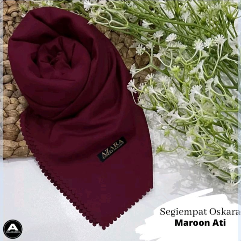 PAKET USAHA JILBAB SEGI4 OSKARA SYAR'I, JILBAB SEGIEMPAT VOAL OSKARA JUMBO