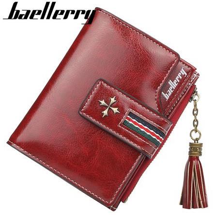 DOMPET WANITA DOMPET LIPAT WANITA KULIT MERAH IMPORT BRANDED KOREA MURAH BAELLERRY EL09I09A82L