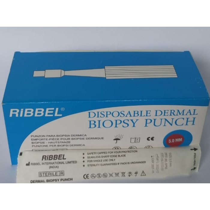 Ribbel Dermal Biopsy Punch Sterile Original Murah