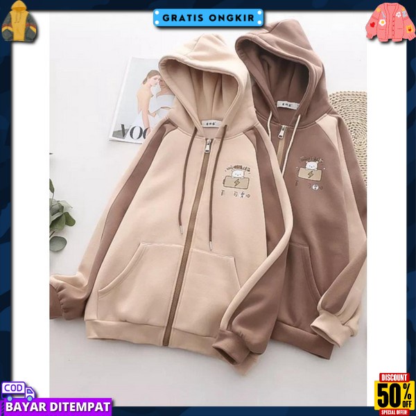 Sleting Jumbo Premium Ziiper Termurah Jacket Zipper Masa Kini Crop Korea Zipp Casual Polos Hodie Swe