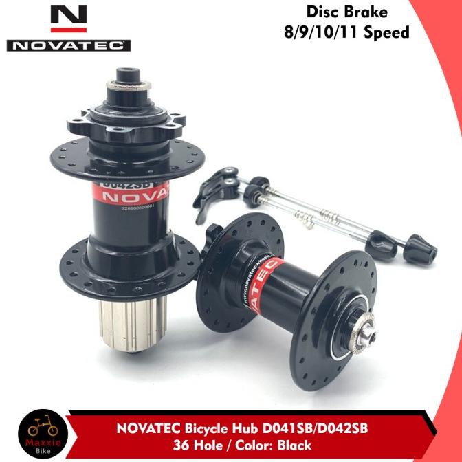 Hub FreeHub Novatec 36 Hole Six Bolt Sealed Bearing Jangkrik Loncer