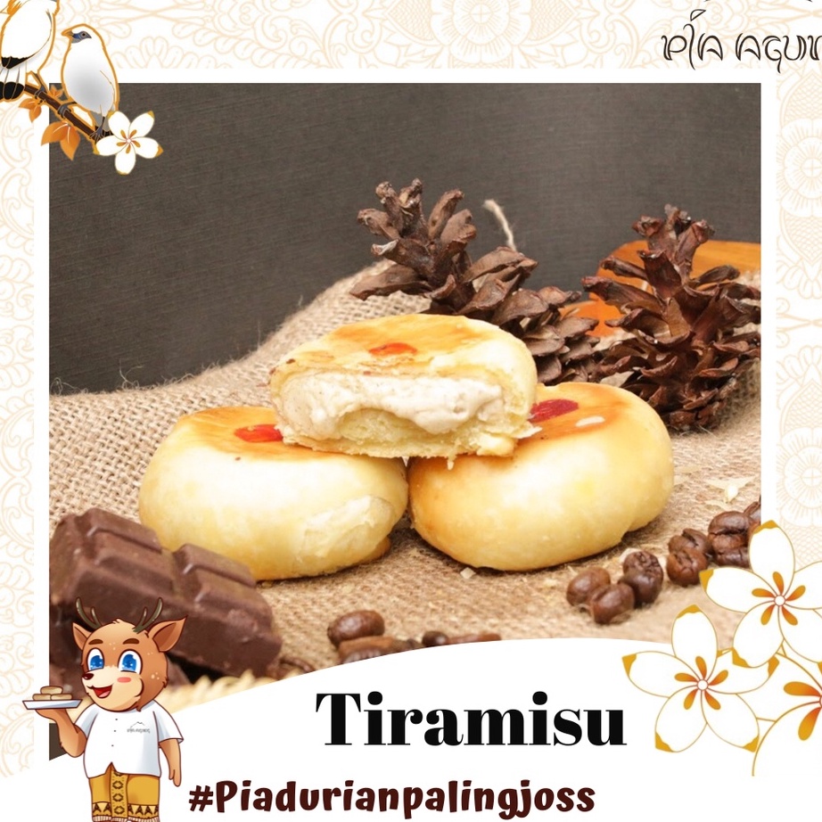 

Promo ✅ Bakpia Tiramisu - Pia Agung Bali