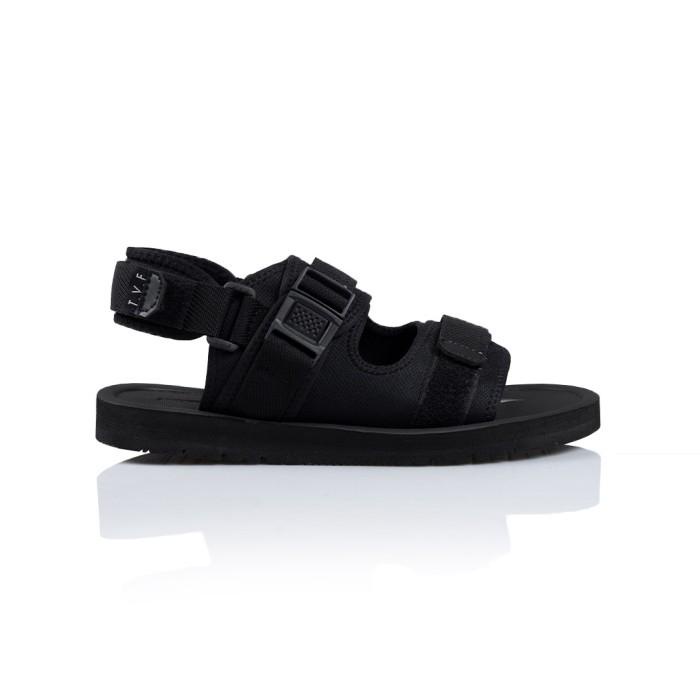 Terlaris Tvf Footwear - Sepatu Sandal Prau Hitam