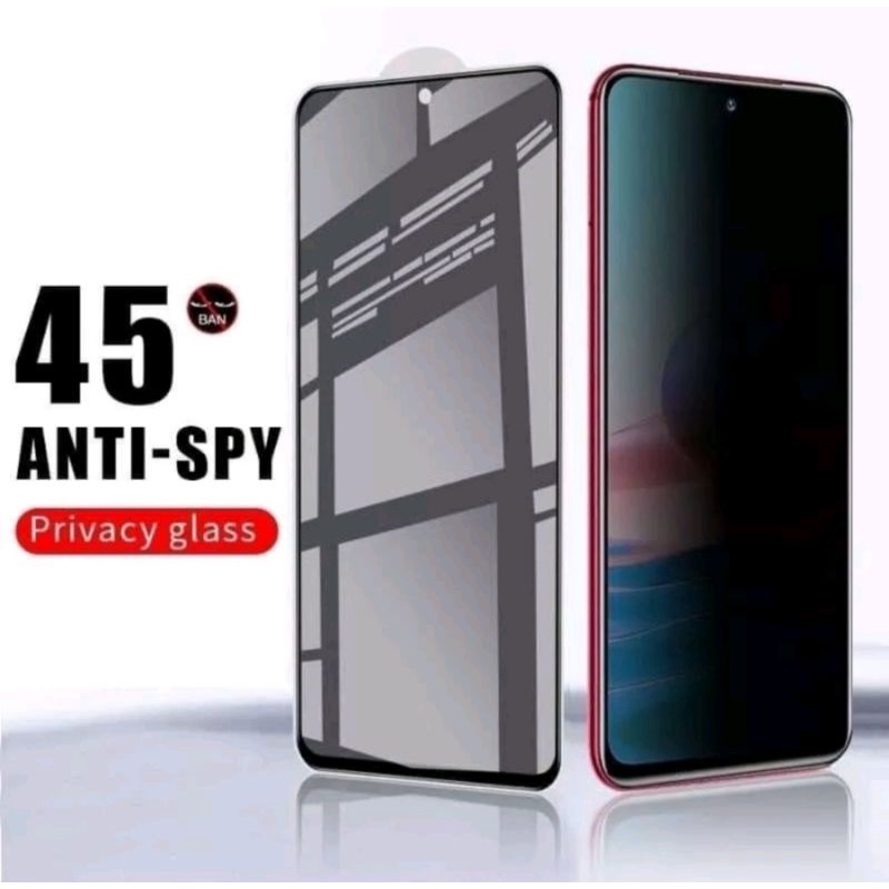 Tempered glass SPY KACA / Privasi KACA Xiaomi / Redmi All Type