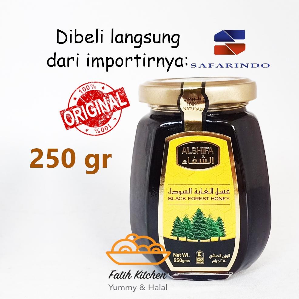 

Al Shifa Black Forest Honey 250 gr Madu Import Arab Saudi Original Asifa Best Seller