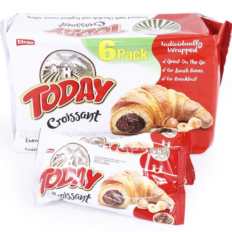 

Discount | KI3 | Elvan Today Croissant Pack Isi 6 Roti Turki Original