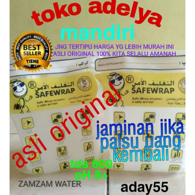 

Diskon | HJ6 | Air zamzam 1 liter asli 100% original murni