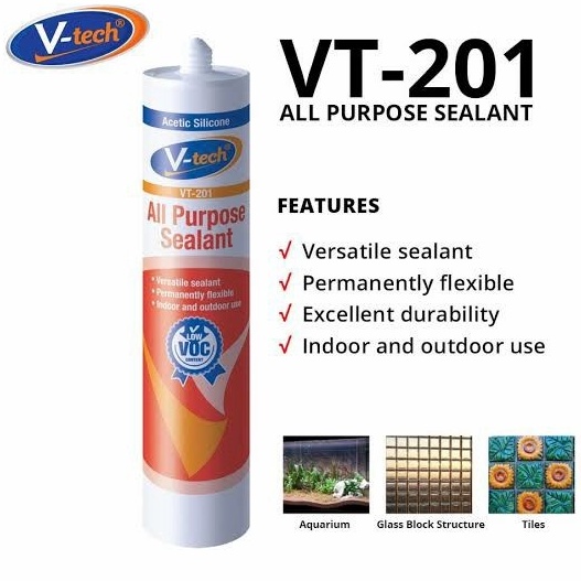 Murah Lem Sealent Lem Silicon Untuk Lis Plafon PVC dan Lis Figura WNH