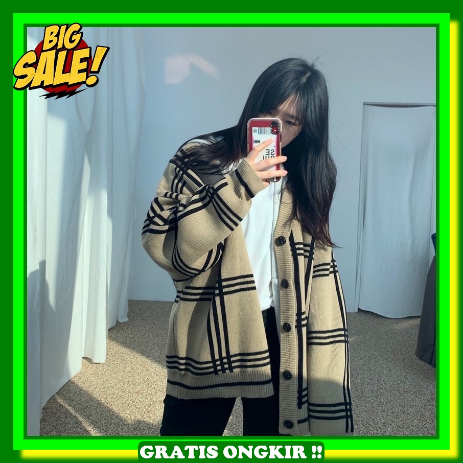 Cardigan Rajut Korea Kardigan Terbaru Import Carfigan Tebal Premium Gardigan Korean Style Outer Card