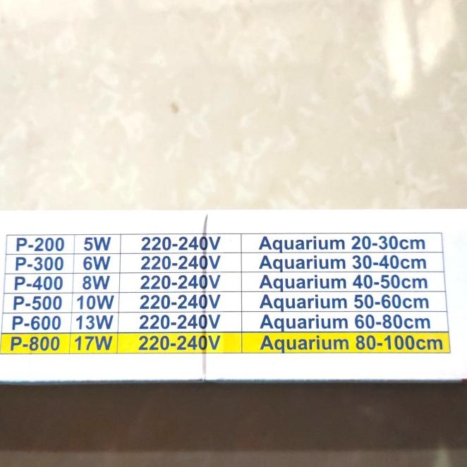 Lampu Aquarium 80 Cm 100 Cm Kandila P800 Led Aquarium