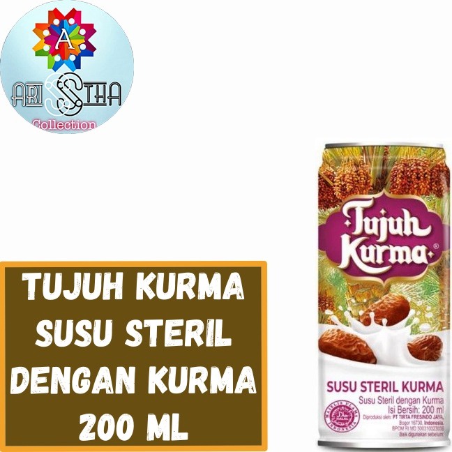 

Tujuh Kurma Susu Steril dengan Kurma 200 ML