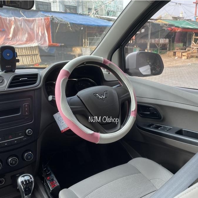 Sarung stir mobil wuling confero - cortez - almaz / cover stir wuling
