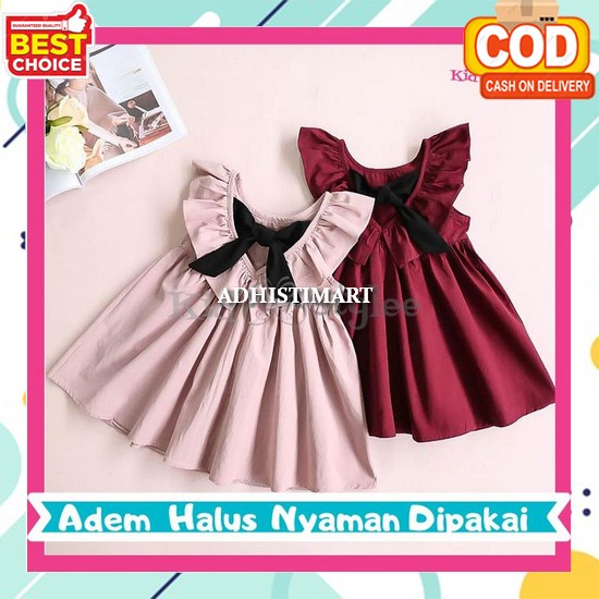 Dress Anak Cewek Lengan Panjang 6 7 8 9 10 Tahun Dress Anak Perempuan Import Premium Quality Kecil L