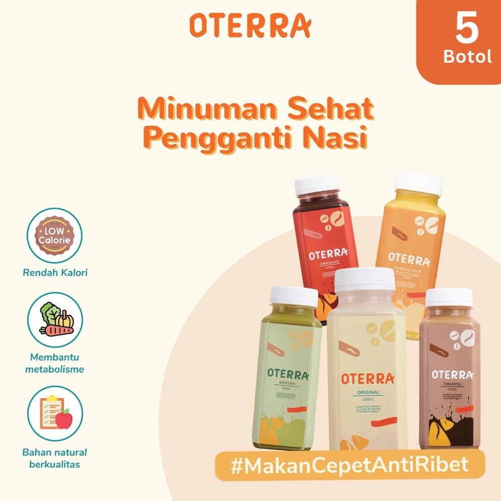

OTERRA Weekly Starter Pack (5 Botol) - Meal Replacement Rendah Kalori Best Seller