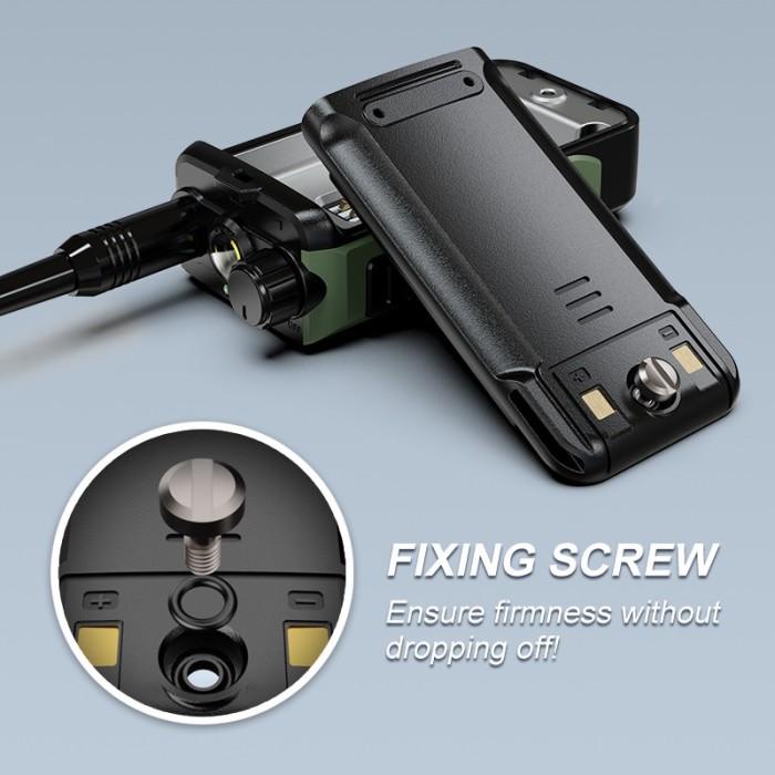 Ht Handy Talky Jangkauan Luas 100Km Uv-20 Pro 80W Baterei Jumbo 24000M