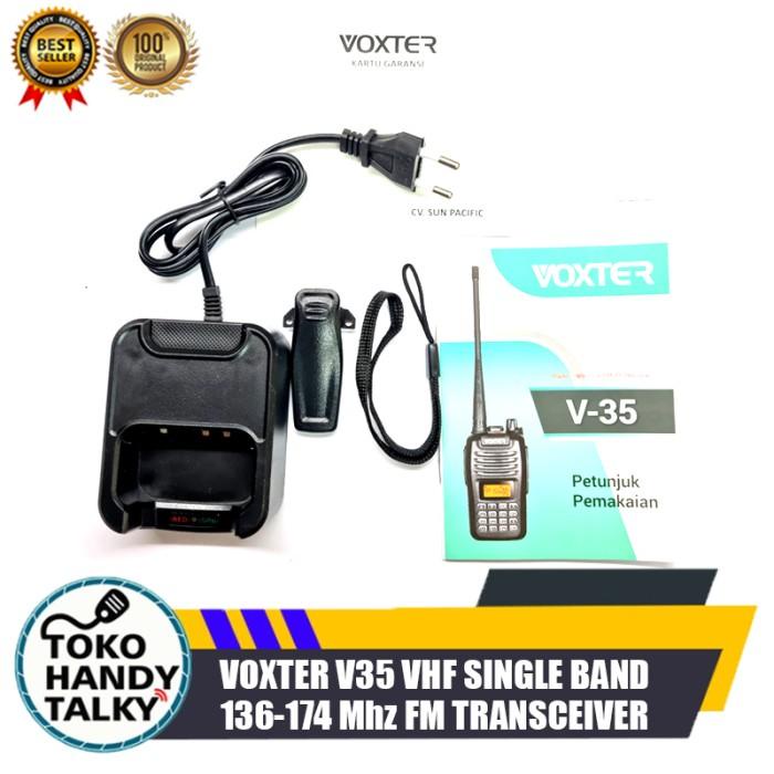 Voxter V35 V 35 Vhf Single Band 136-174Mhz Ht Voxter V-35 Vhf Original