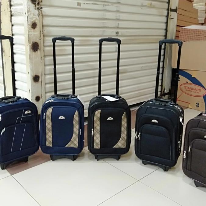 Tas koper polo mini bahan cabin size 16 inci Roda 2