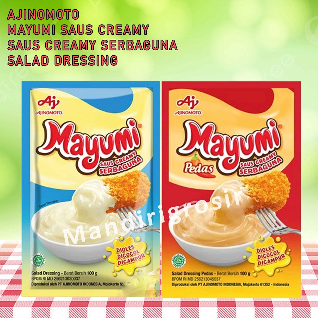 

Mayumi Saus Creamy* Ajinomoto* Saus Creamy Serbaguna* Salad Dressing