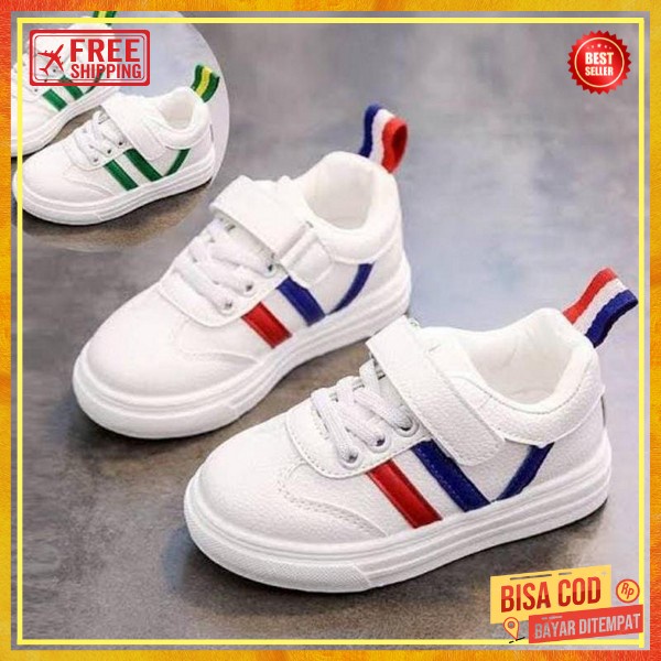 Sepayu Sol Empuk Aepatu Skolah Paud Tk Sd Sepatu Anakk Kecil Sneakers Anak2 Kekinian Sneakrs Keren A